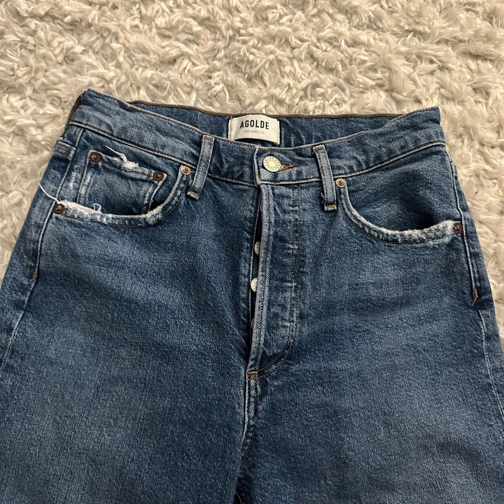 AGOLDE Riley High Rise Straight - Sz 26